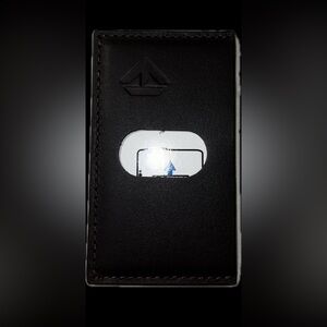 🍄 NWT Phone Card Wallet Pouch Stick On Back Of Smart Phone Brown OneTres Slim